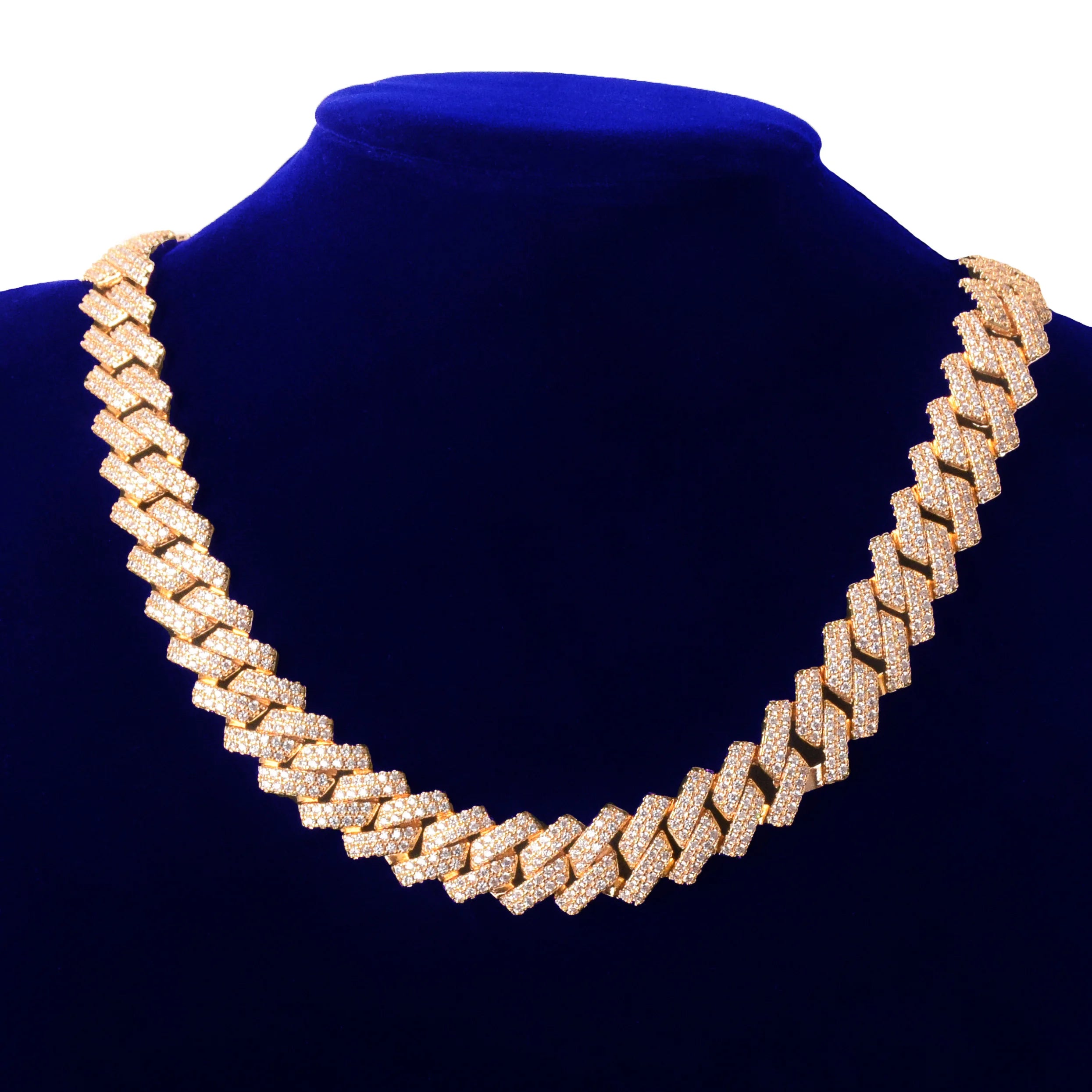 7/11 ICE Miami Cuban Link Chain for Men Necklace Choker Charms Gold Color Iced Out Fashion Jewelry 2021 Trend